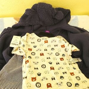 Sale! NWT Carter's 3-piece Woodland Set